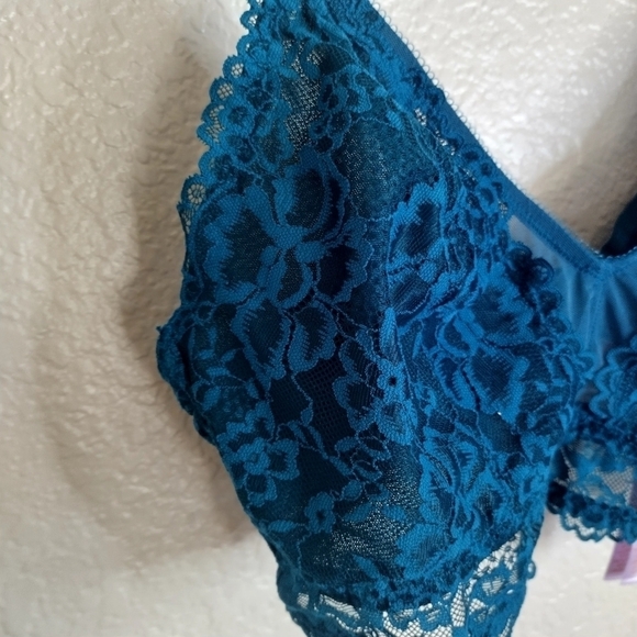 Savage X Fenty laced floral Bra sz 1X - Picture 3 of 7